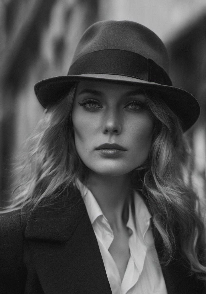 real,  a woman,  hat on Tensor.Art