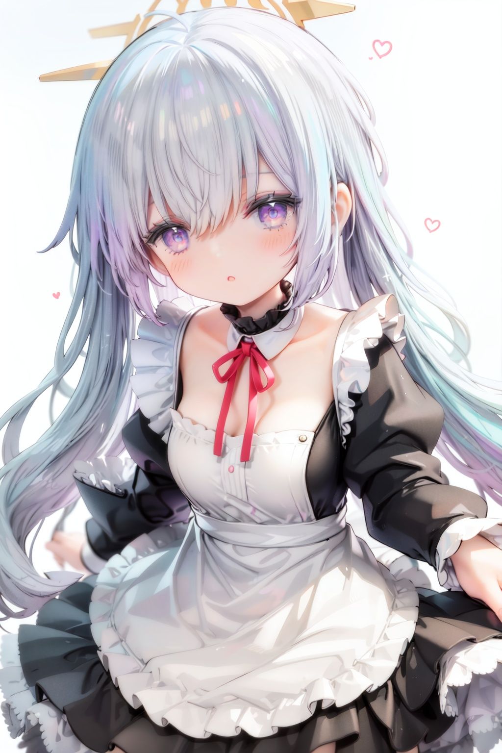 1girl,  solo,  apron on Tensor.Art