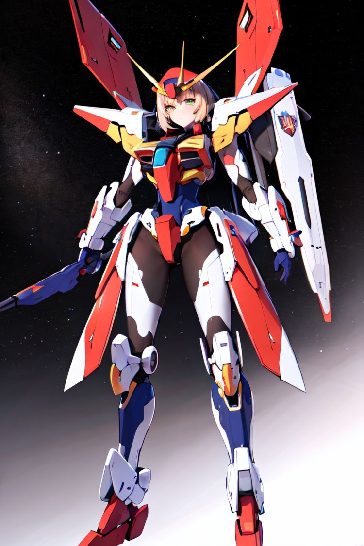 Mecha Musume Gundam by Silrow on Tensor.Art