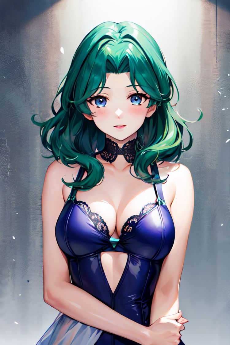 Michiru Kaiou/ 海王みちる (Sailor Neptune) Sailor Moon by Silrow on Tensor.Art