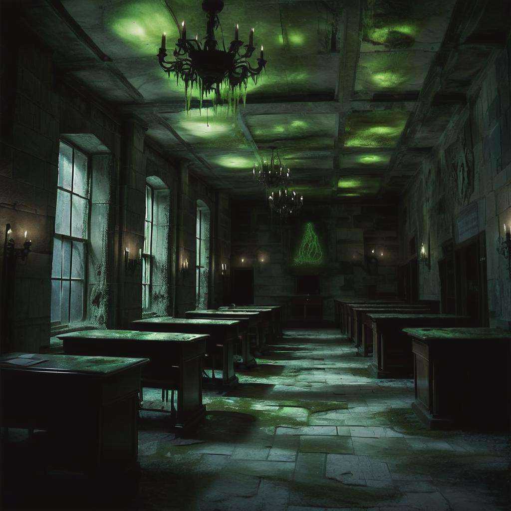 dark,  eerie,  Schools by DonMischo on Tensor.Art