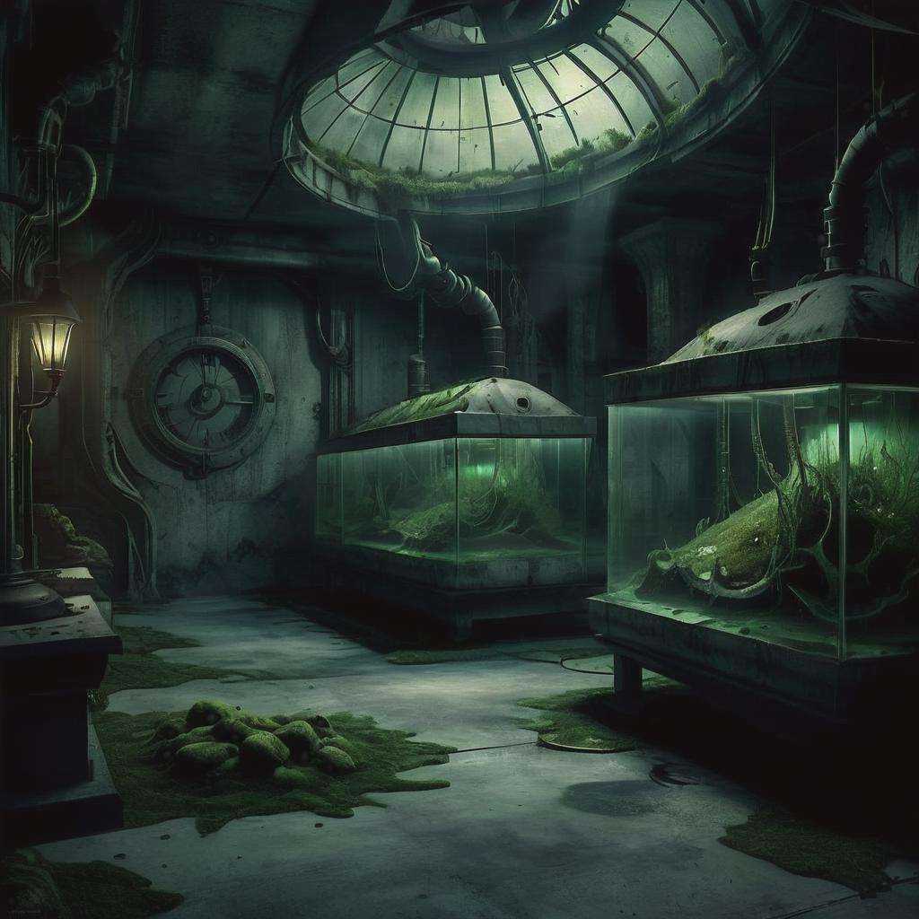 dark,  eerie,  Time-looped Protective Sanctum by DonMischo on Tensor.Art