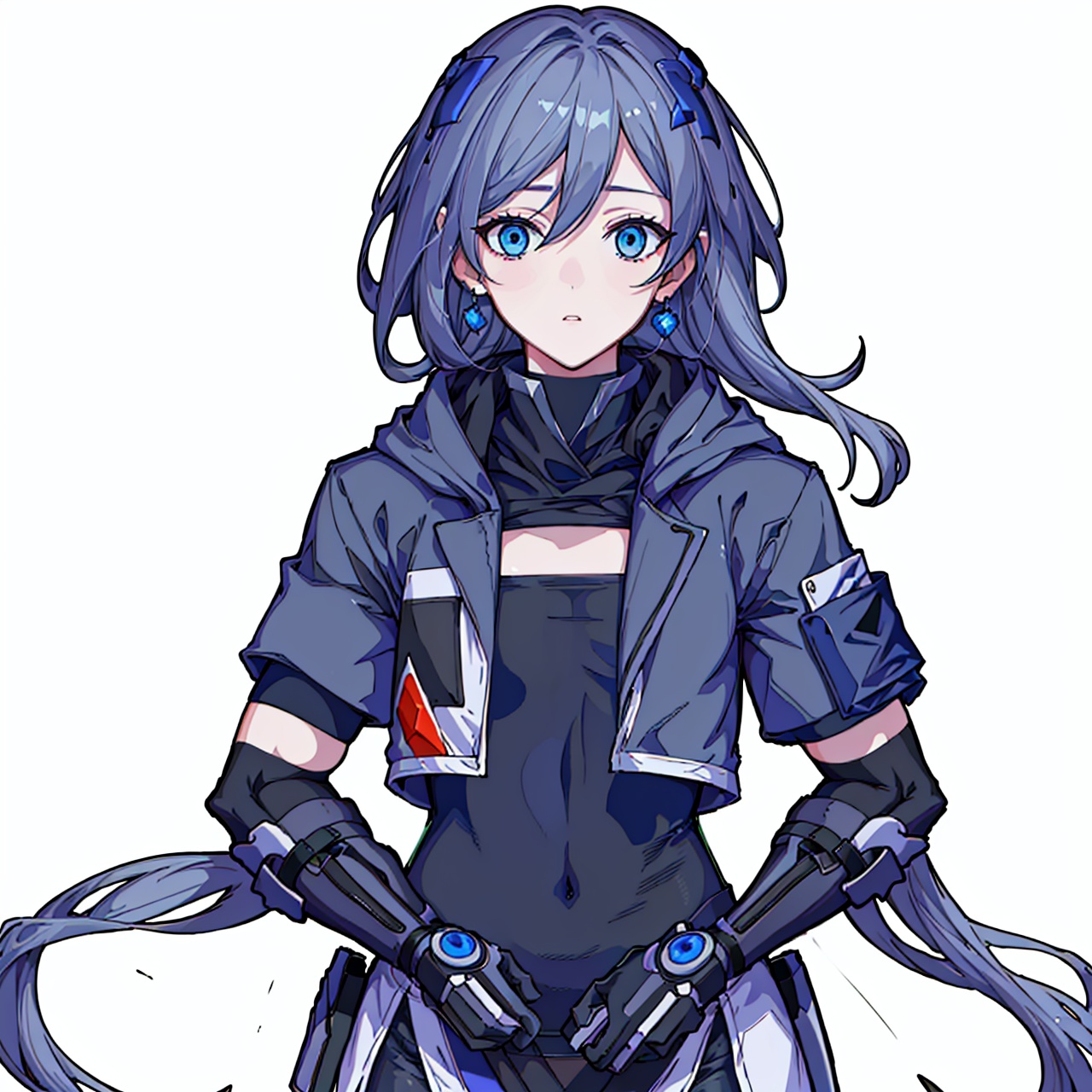  (masterpiece:1.3),(the best quality:1.2),(super fine illustrations:1.2),(Masterpiece),high quality,high detail,(white background:1.2),looking at viewer,(SOLO:1.4),outline,simple background, hair_between_eyes, blue_eyes, fu_hua/young, fu_hua ,fu_hua/young