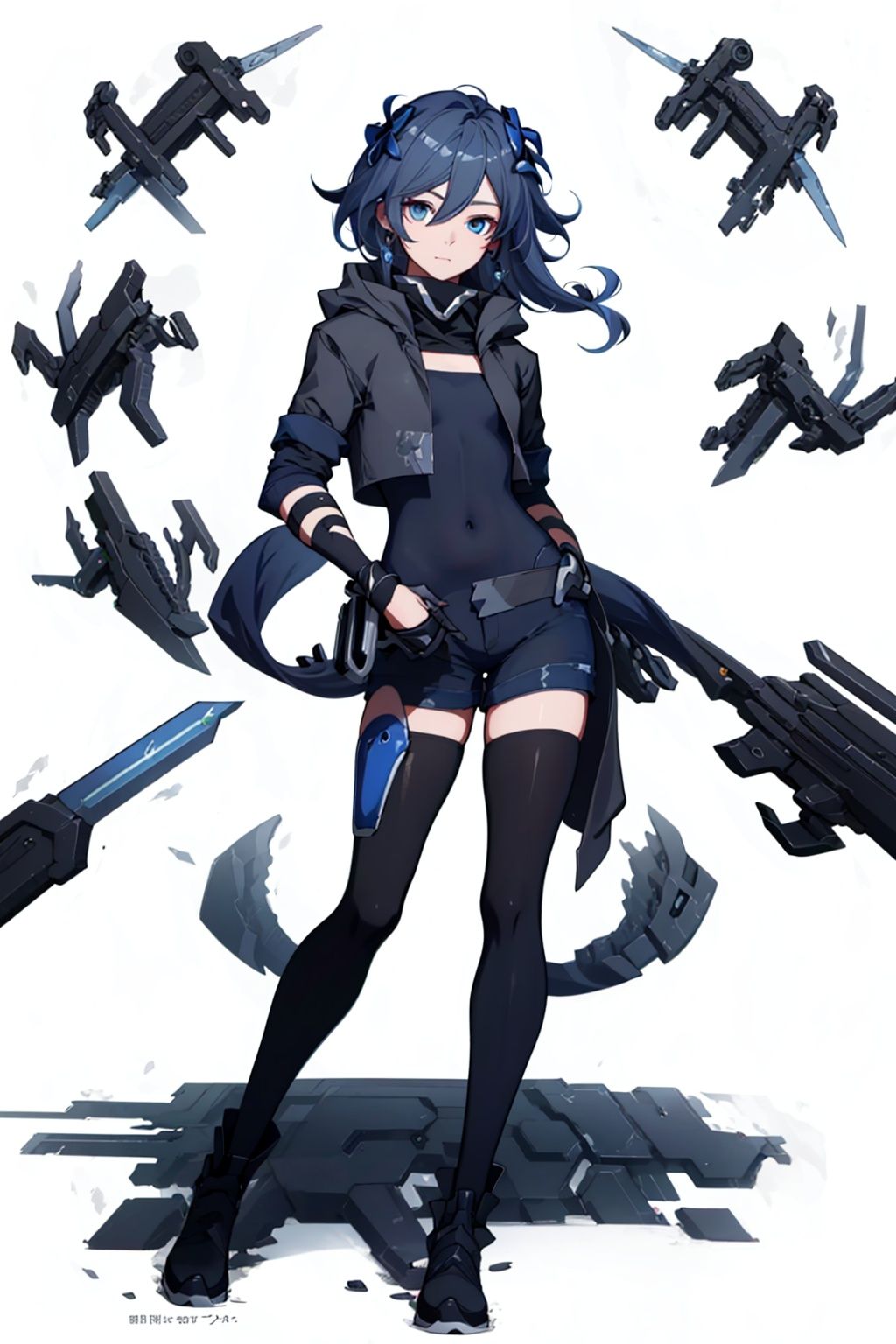 (masterpiece:1.3),(the best quality:1.2),(super fine illustrations:1.2),(Masterpiece),high quality,high detail,(white background:1.2),looking at viewer,(SOLO:1.4),outline,simple background,  hair_between_eyes, blue_eyes, fu_hua/young, fu_hua
,fu_hua/young