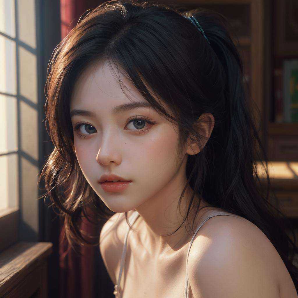 1girl,  portrait, on Tensor.Art