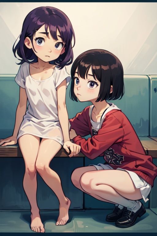 1,  loli,  cartoon on Tensor.Art