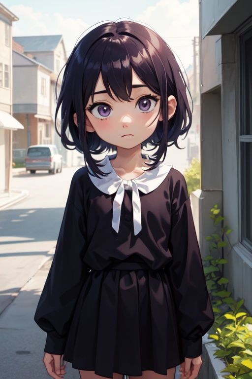 1,  loli,  purple_hair on Tensor.Art