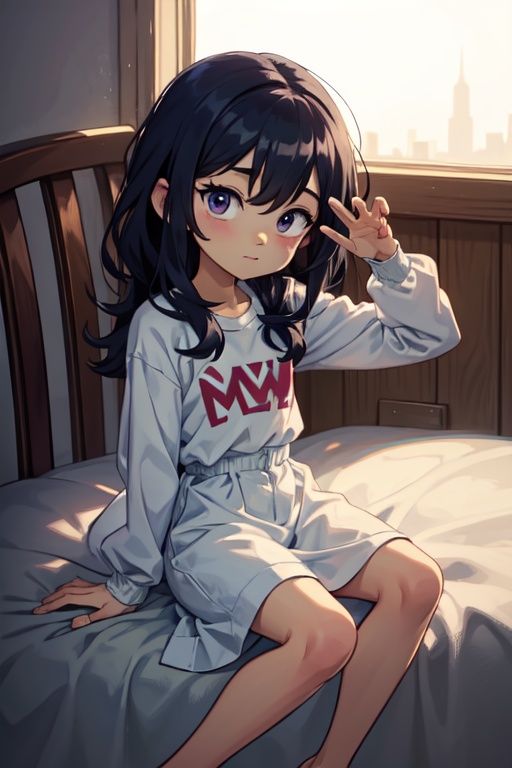 1,  loli,  purple_hair on Tensor.Art