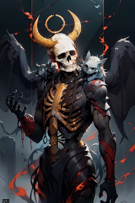 deformed_skeleton,  4_arms,  rotten_skin by yeah.Ai on Tensor.Art