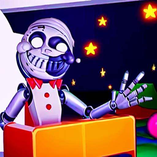 Daycare Attendant FNAF,  (MoonFNAF),  solo on Tensor.Art