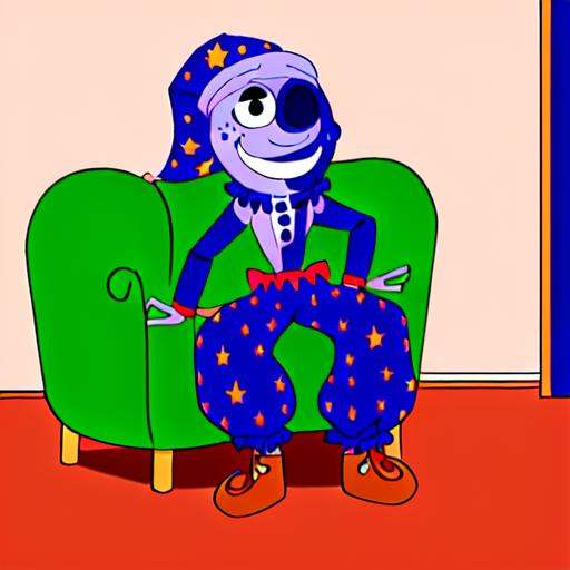 Daycare Attendant FNAF,  (MoonFNAF),  fullbody on Tensor.Art