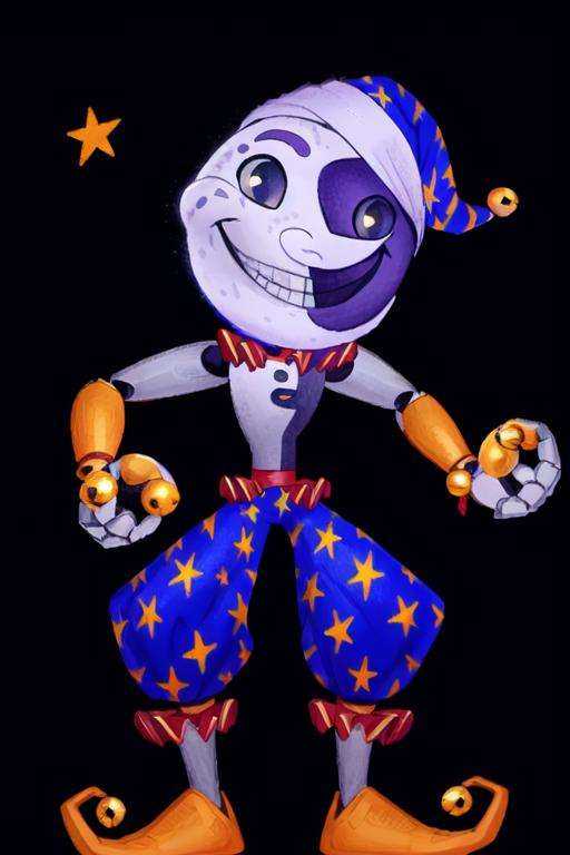 standing,  MoonFNAF,  bell on Tensor.Art