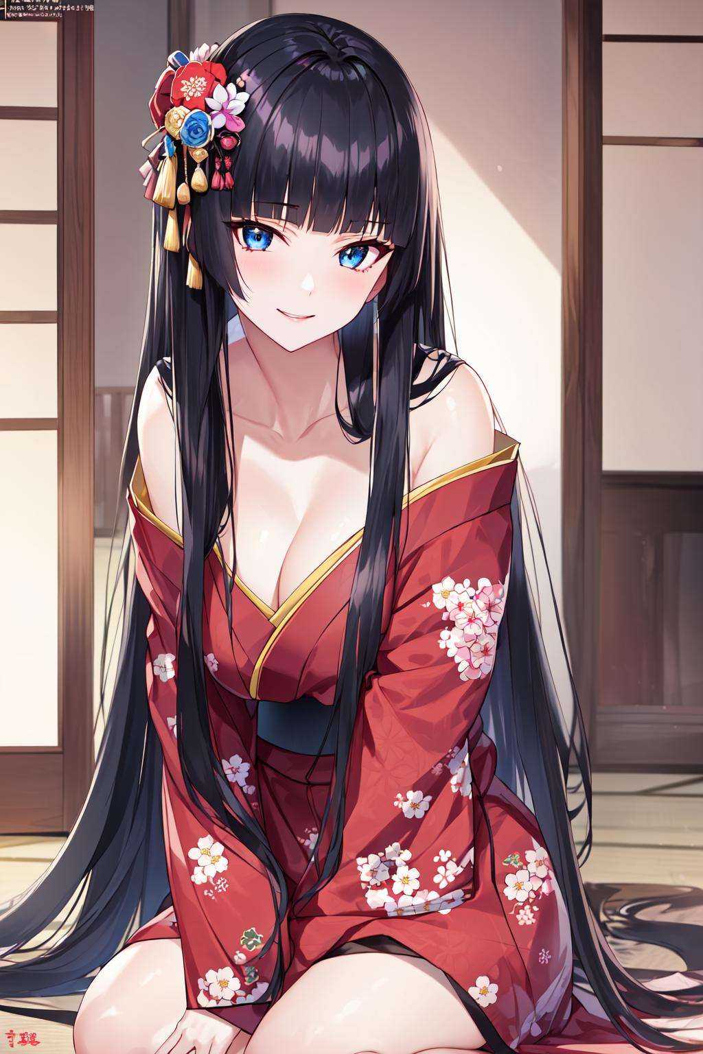 solo,  8k,  hime style on Tensor.Art
