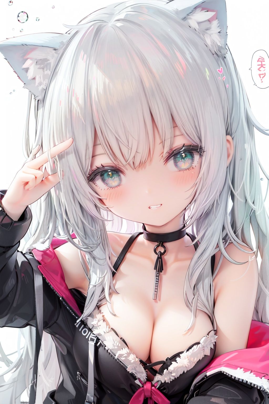 1girl,  solo,  green eyes on Tensor.Art