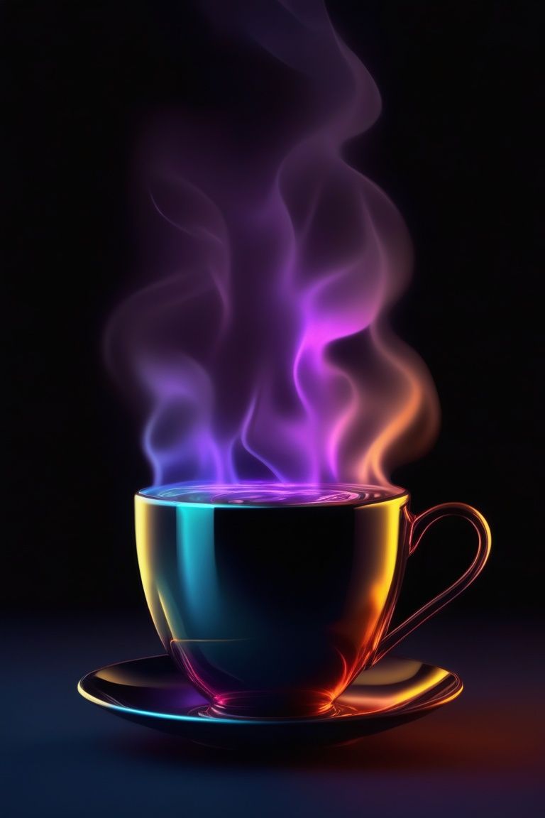 water,  cup,  smoke on Tensor.Art