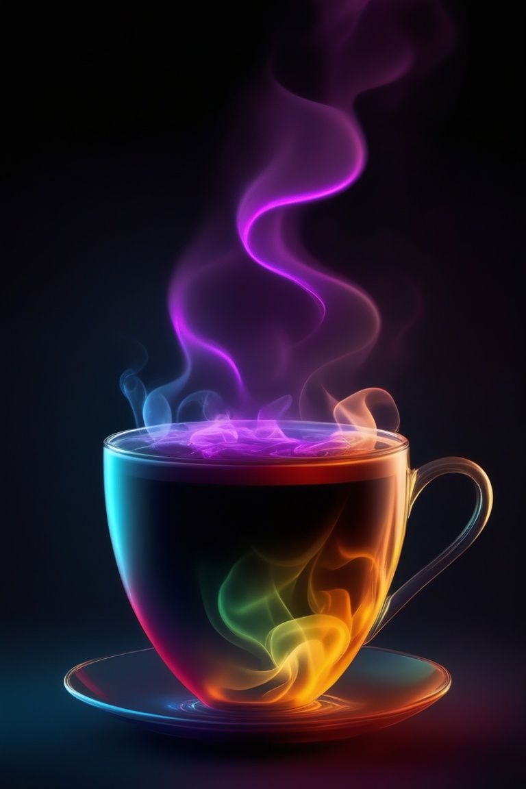 water,  cup,  smoke on Tensor.Art