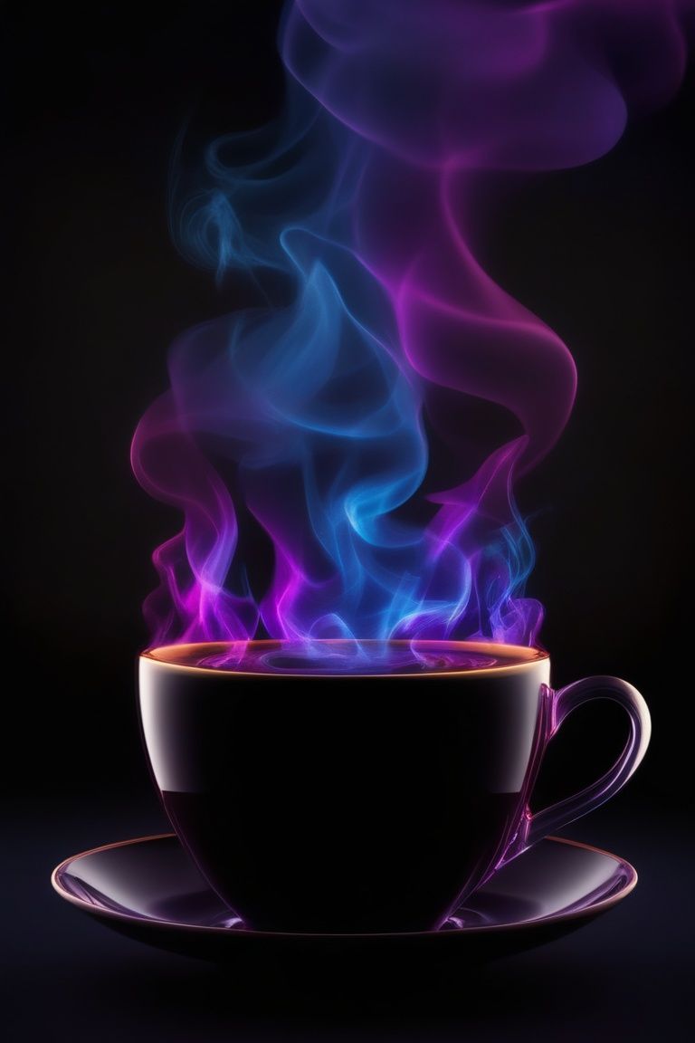 water,  cup,  smoke on Tensor.Art
