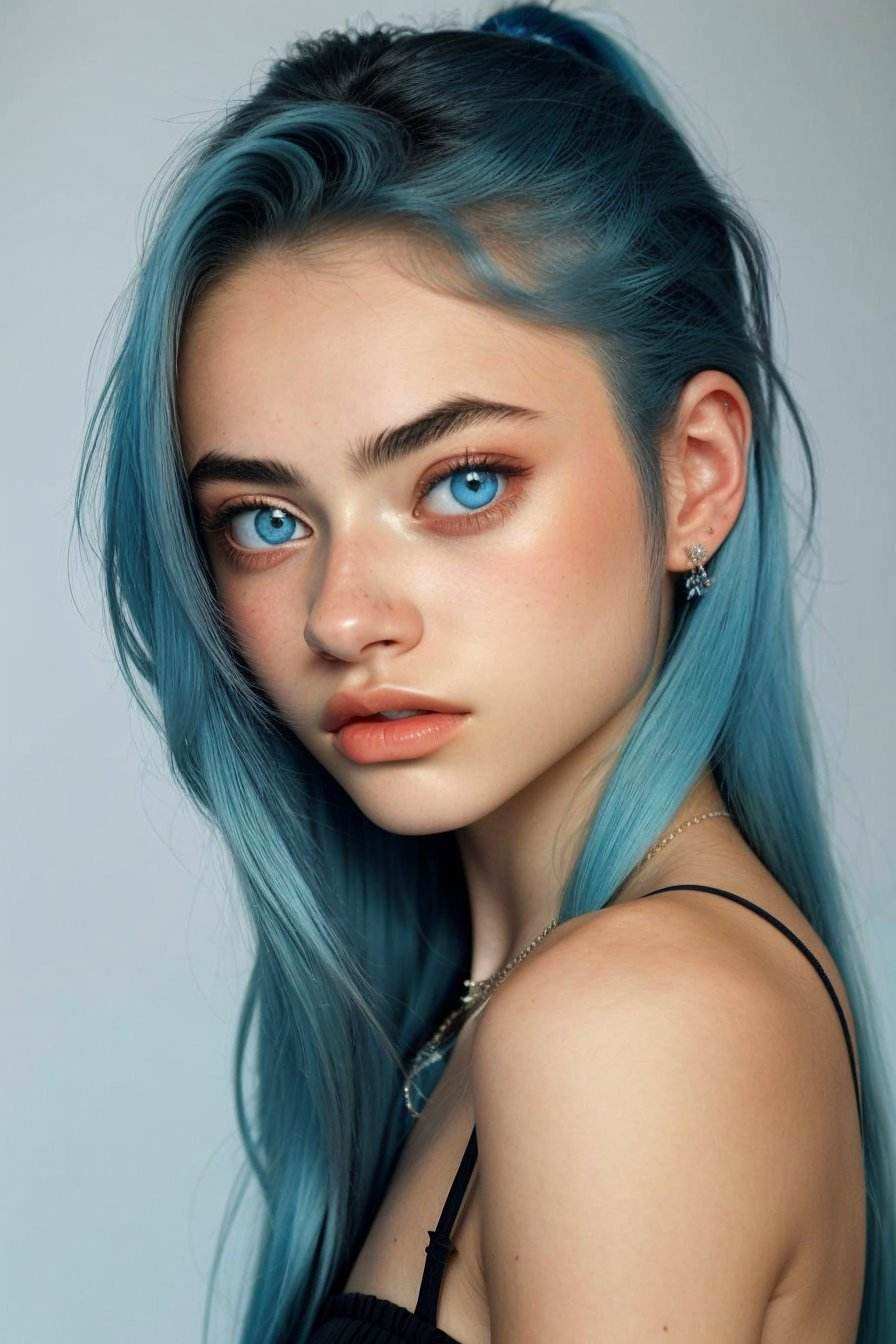 OliviaChristie,  focus on eyes,  close up on face on Tensor.Art