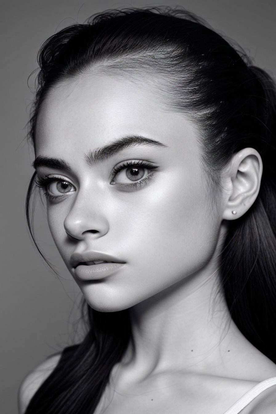 OliviaChristie,  focus on eyes,  close up on face on Tensor.Art