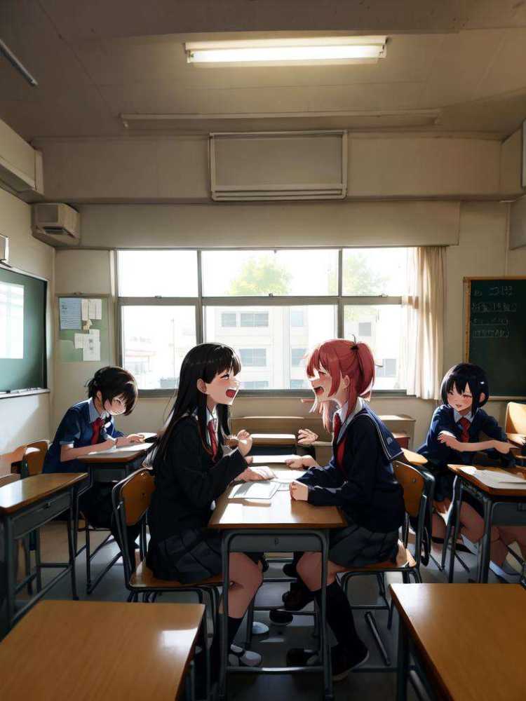 学校School Building Scenery LoRA by swingwings on Tensor.Art