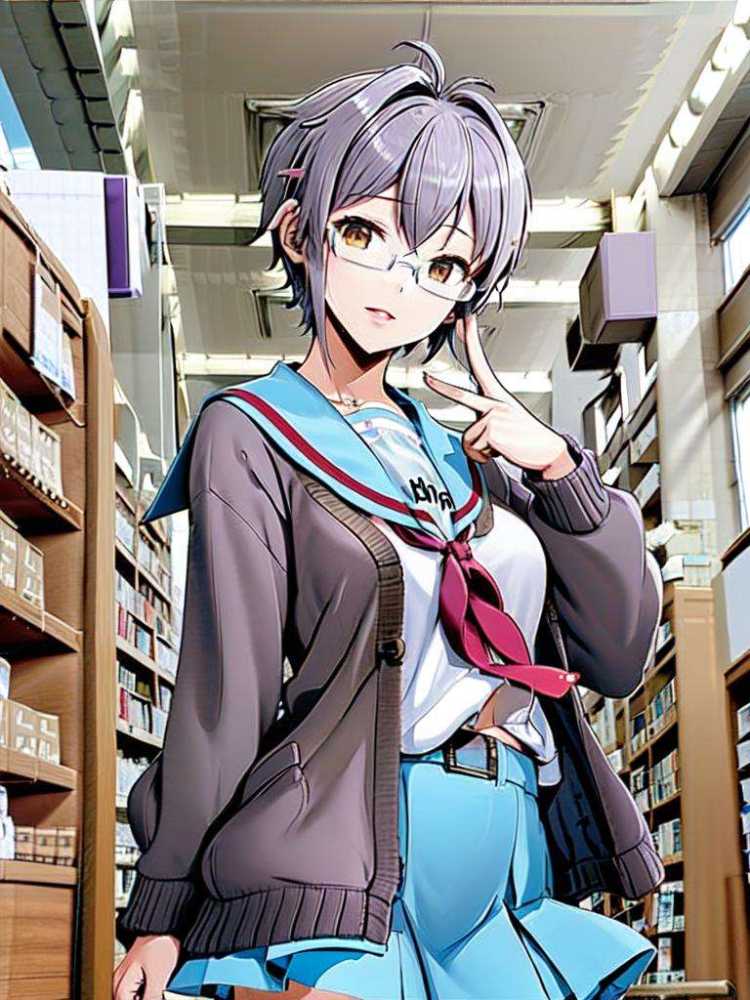 図書館library by swingwings on Tensor.Art