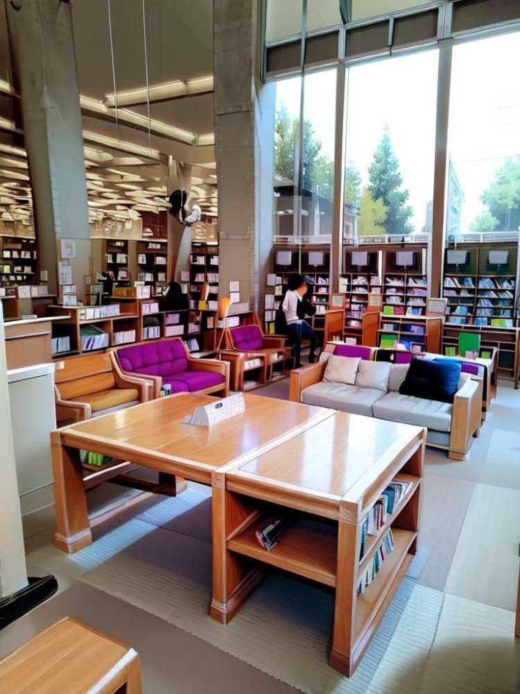 図書館library by swingwings on Tensor.Art