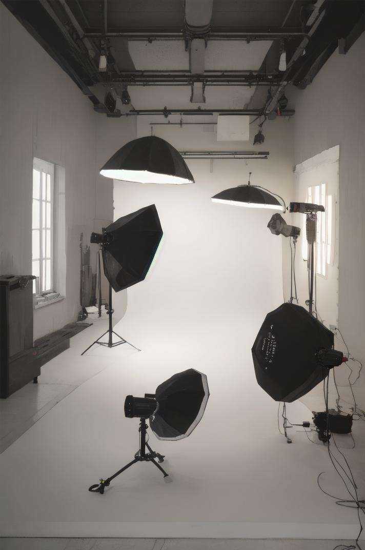 撮影スタジオ / photo studio by swingwings on Tensor.Art