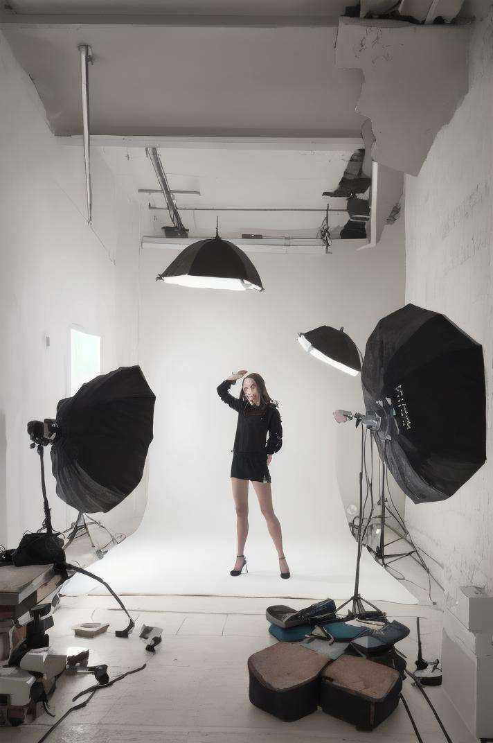 撮影スタジオ / photo studio by swingwings on Tensor.Art
