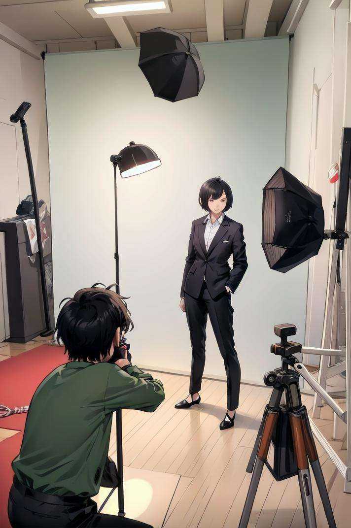 撮影スタジオ / photo studio by swingwings on Tensor.Art