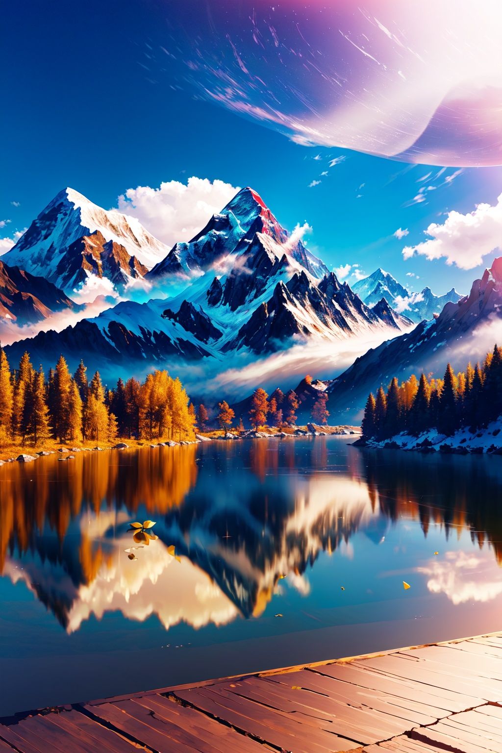 ((extremely detailed CG unity 8k wallpaper,masterpiece, best quality, ultra-detailed)),(mksks),finely detail, Depth of field (bloom),ray tracing,reflection light,floating,Mount Everest, *****, China