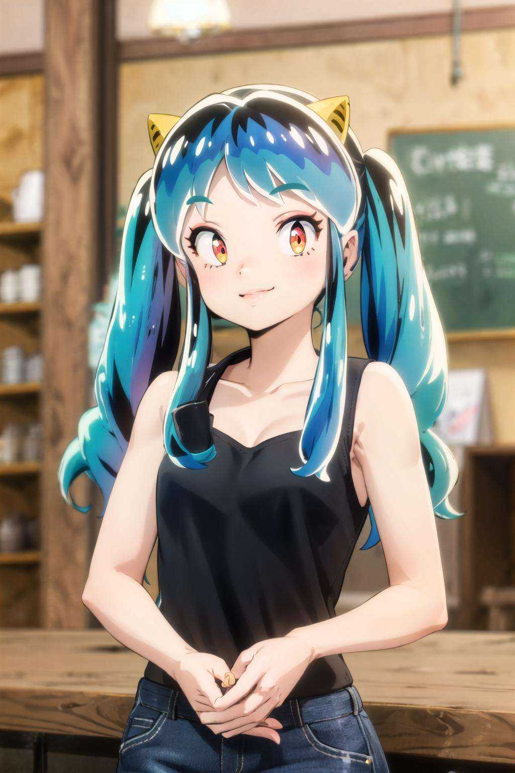 lum,  smile,  1girl on Tensor.Art