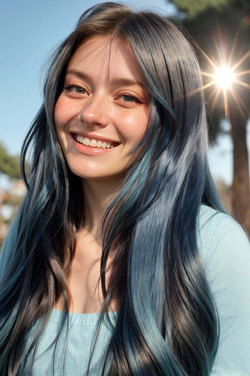 photo of JessicaClements,  focus on eyes,  close up on face on Tensor.Art