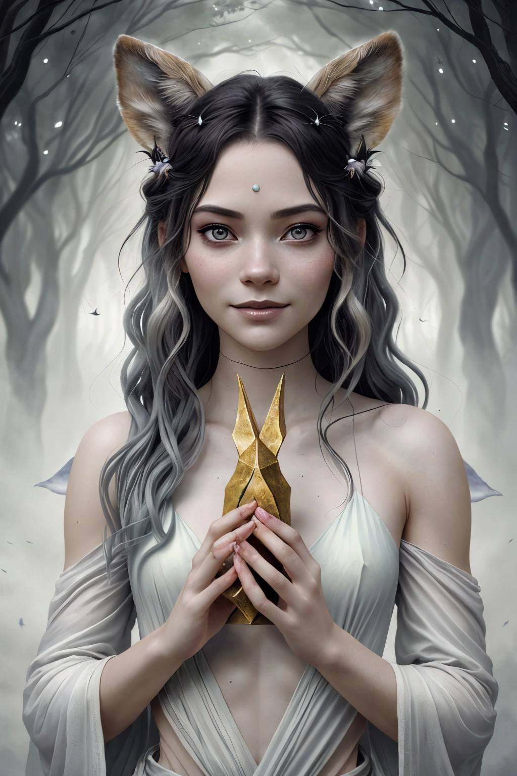 Nichameleon,  focus on eyes,  close up on face on Tensor.Art