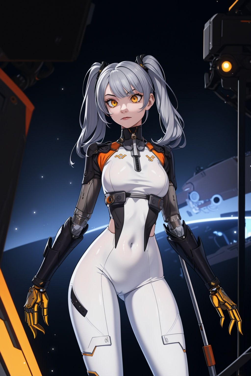 1girl,  bodysuit,  closed mouth on Tensor.Art