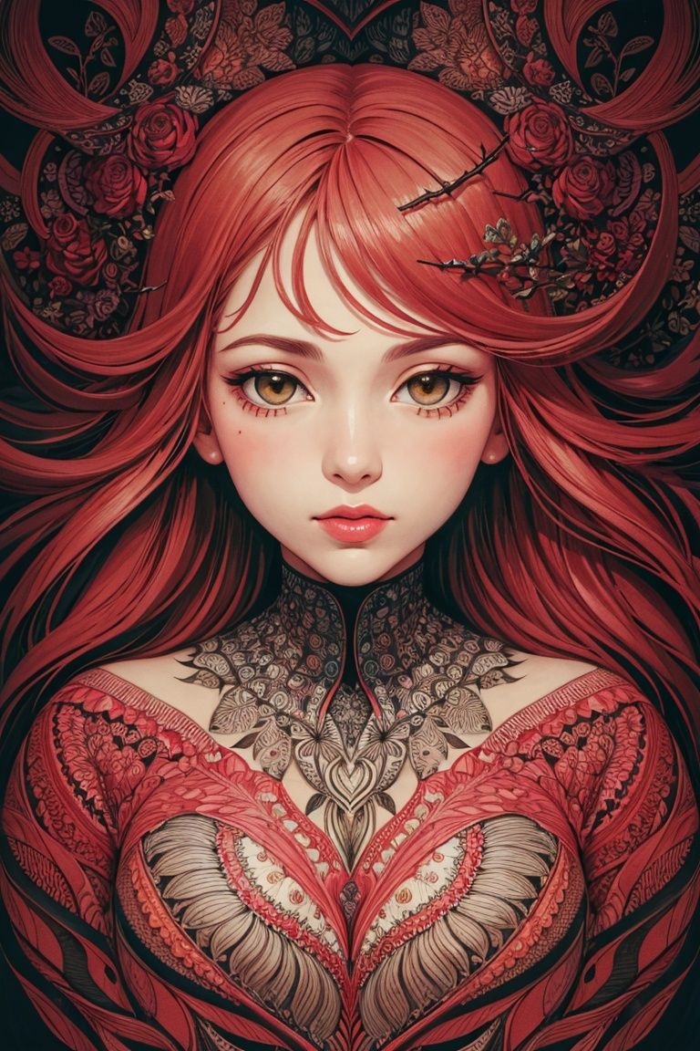[a beautiful girl,  face,  neck on Tensor.Art