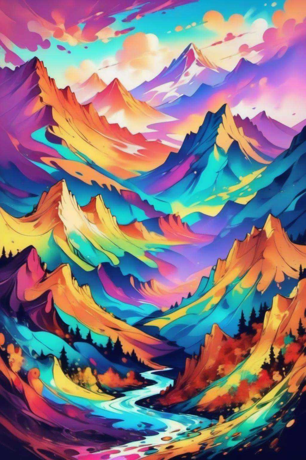ColorART,  colorful, on Tensor.Art