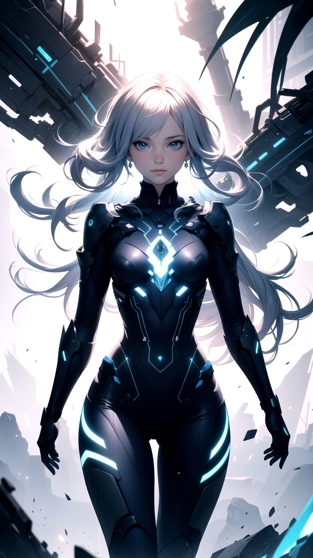 anime style beautiful women,  beautiful anime waifu style girl,  hyperdetailed painting on Tensor.Art