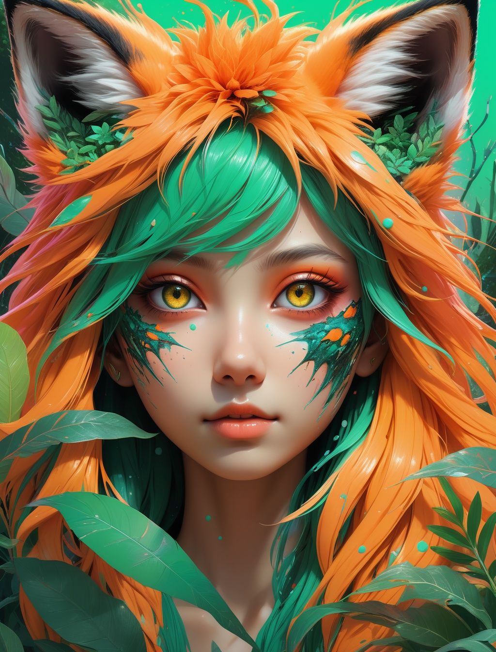extreme quality,  cg,  (negative space) on Tensor.Art