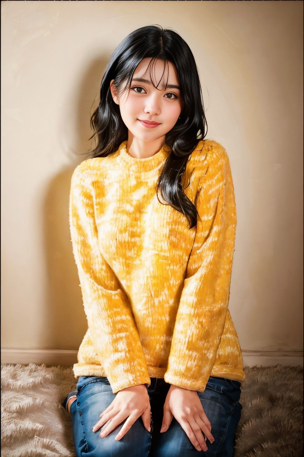 xyzsansweater,  RAW photo,  face portrait photo of beautiful woman on Tensor.Art