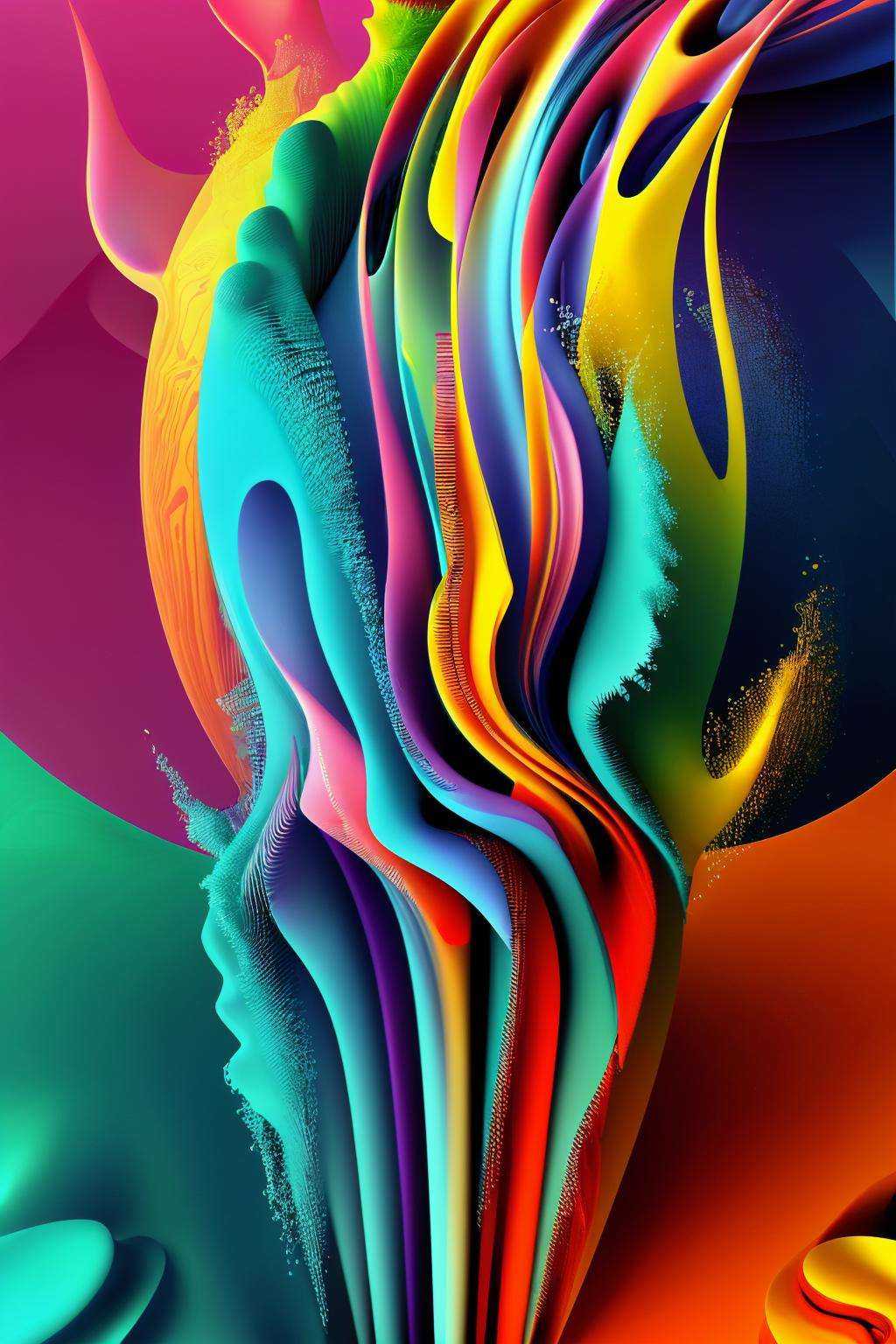 Abstract fluid art:0.3,  with swirling colors and organic patterns:0.2,  a captivating visual spectacle:0.2 on Tensor.Art