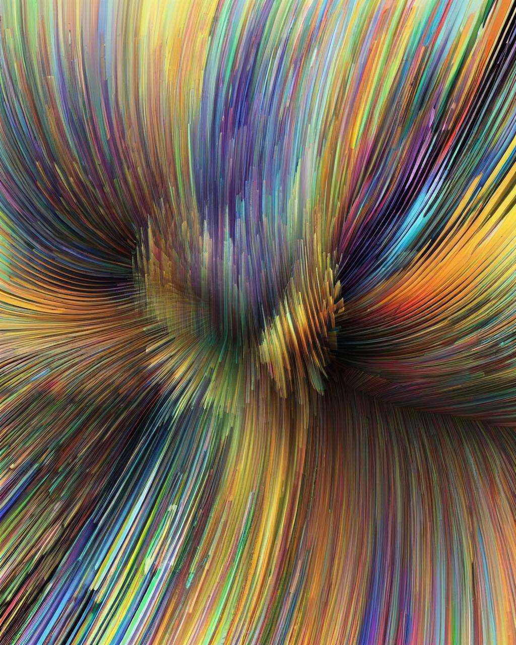 Abstract digital art with dynamic motion lines,  abstract:0.8,  kinetic energy:0.7 on Tensor.Art