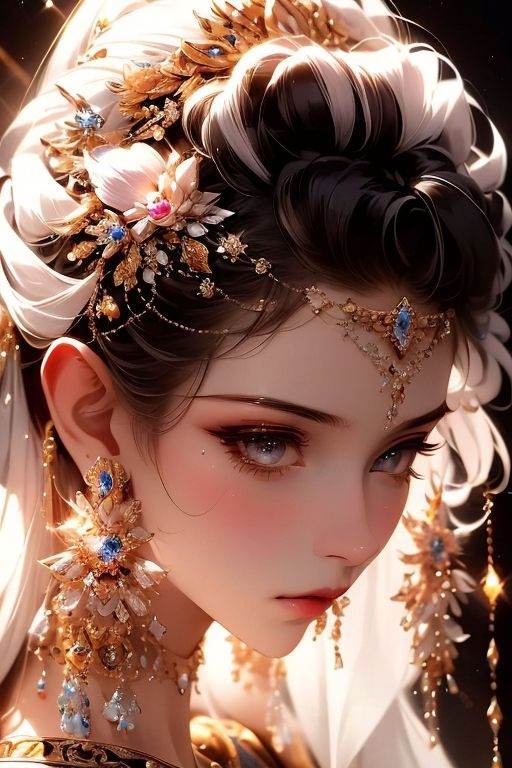 1girl,  upper body,  beautifully lit on Tensor.Art