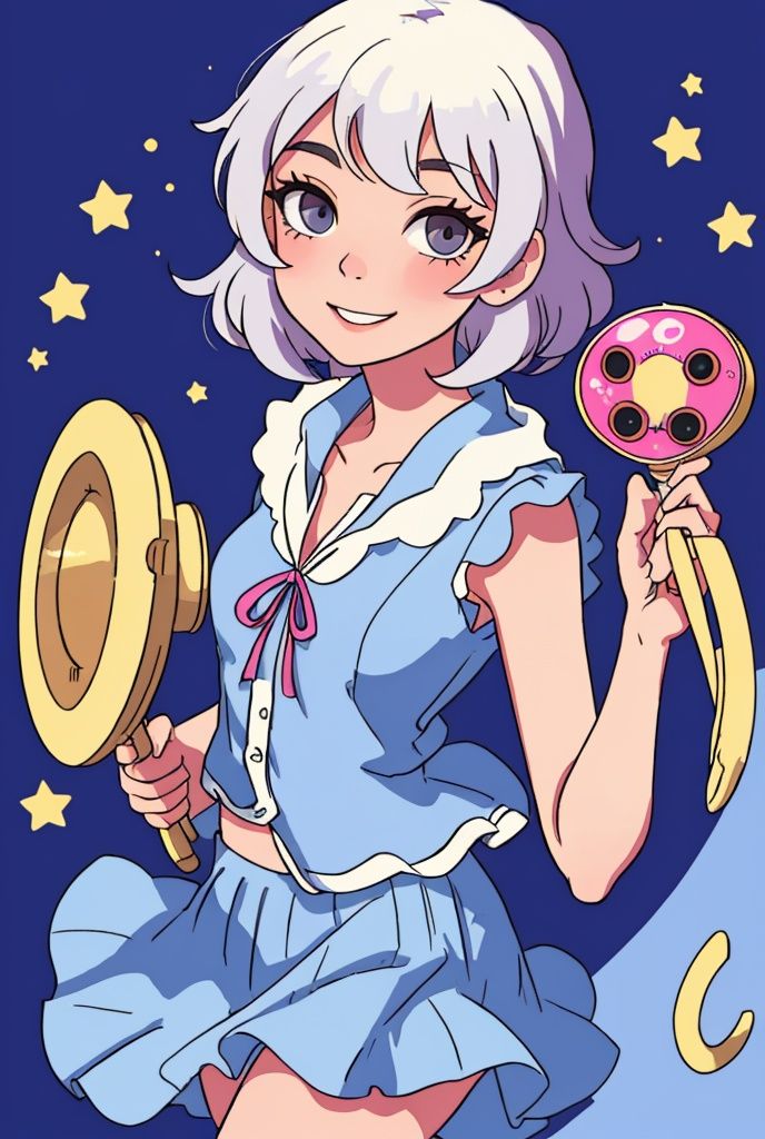 takada akemi,  creamy mami,  morisawa yuu on Tensor.Art