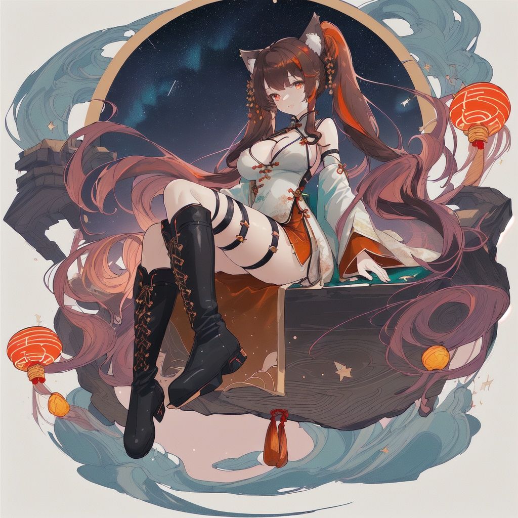 insertionExtreme expansionstomach protrusion,azur lane,infant,kemono,,cleavage,upturned nipples,areola_slip,puffy areolae,large_breasts,Han Chinese Clothing,Bare thigh,knees together feet apart,chinese clothes,china dress,,soaked,hanfu,bra visible through clothes,sexy lingerie,breast hold,skirt_lift,clothes_lift,starry sky,clusters of stars,starry sky,glinting stars,,glinting stars,gradient hair,long hair,aqua_hair,slit pupils,layered skirt,thigh strap,tassel,,twintails,curly_hair,long wavy curly hair,wolf ear fluff,shiny hair,purple_hair,pink_hair,orange_hair,black hair,brown_hair,Orange hair,(very long hair),foot length hair,long hair to the ground,loli red,knee boots,boots,lace-up boots,ankle boots,starry sky ,chinese style architecture,chinese style architecture,,