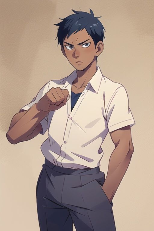 Realistic ,  Handsome Aomine Daiki , on Tensor.Art
