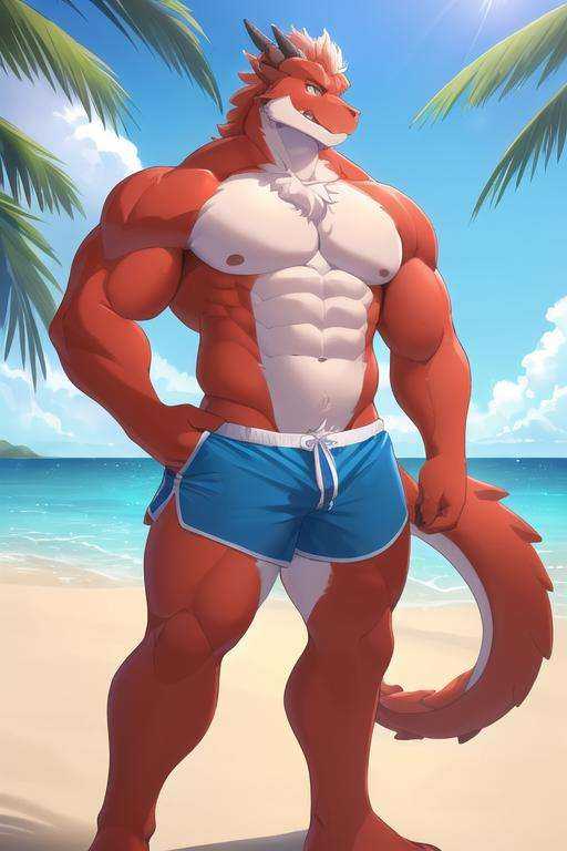 1boy,  dragon,  ***** on Tensor.Art