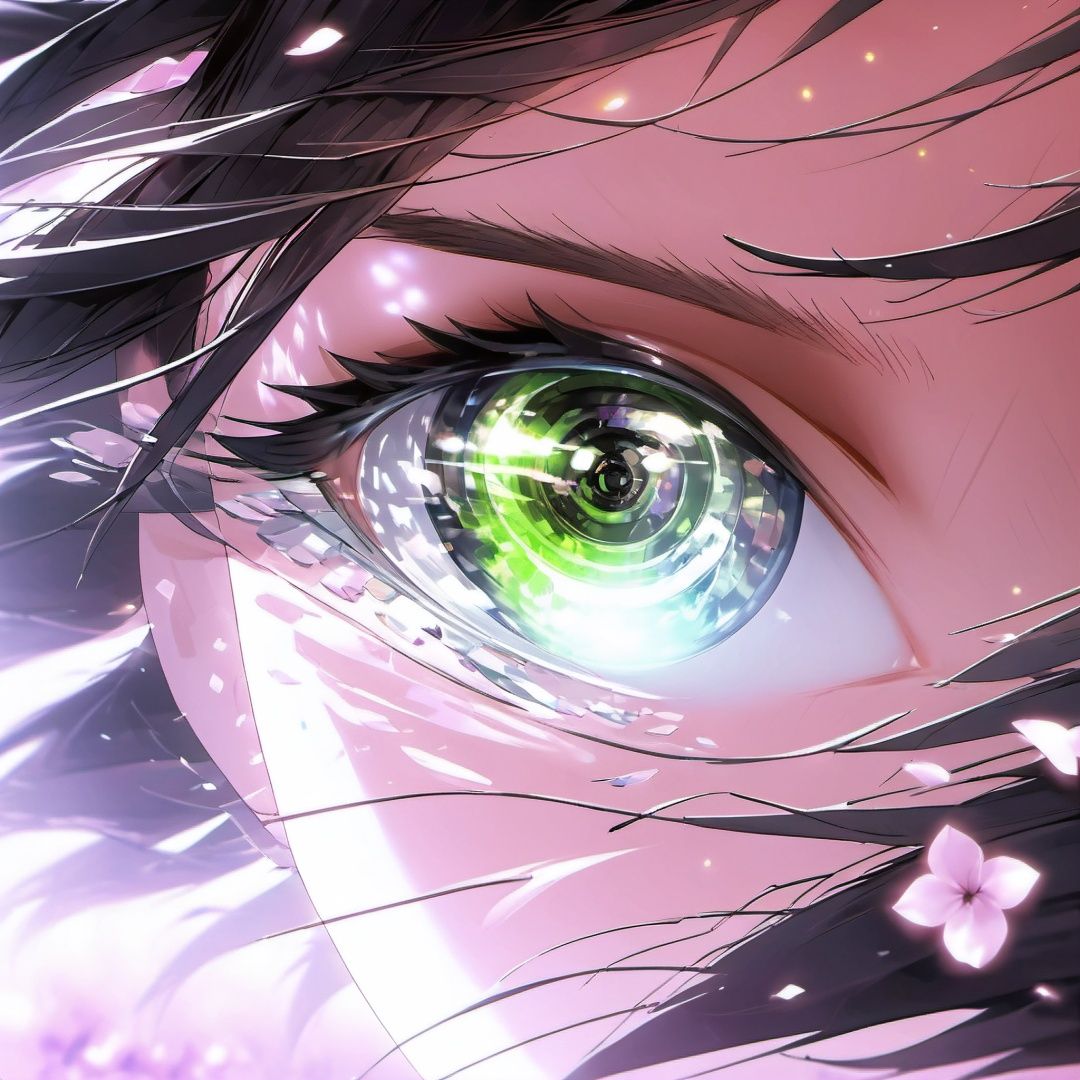 eye focus,  solo,  reflection by 杰尼辉 on Tensor.Art