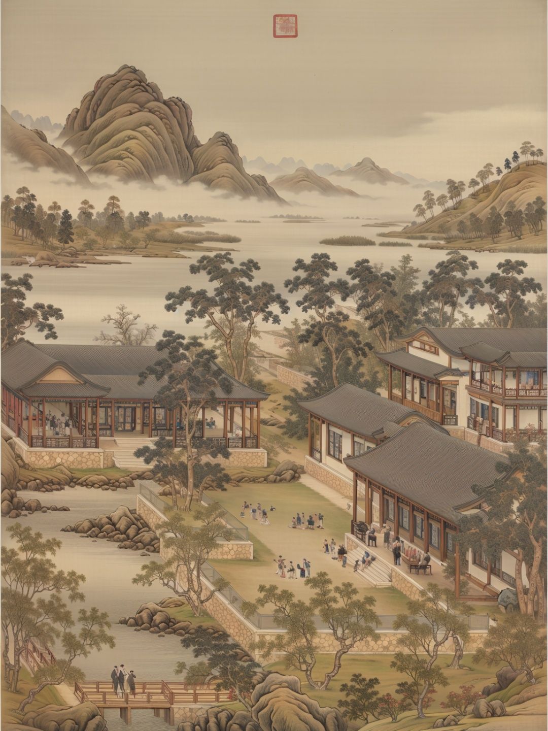 <lora:jzcg036:0.6> jzcg036, scenery, building, tree, masterpiece, best quality, 8k, ultra-high definition