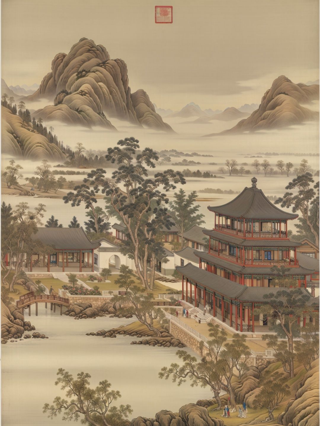 <lora:jzcg036:0.6> jzcg036, scenery, building, tree, masterpiece, best quality, 8k, ultra-high definition