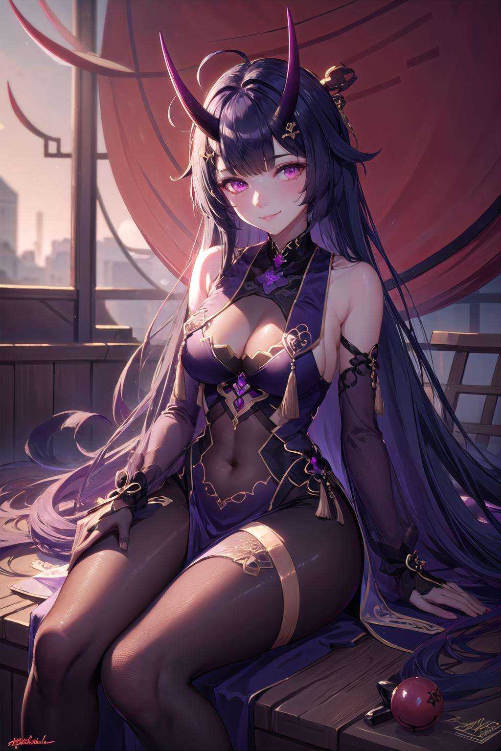 1girl,  solo,  light smile on Tensor.Art